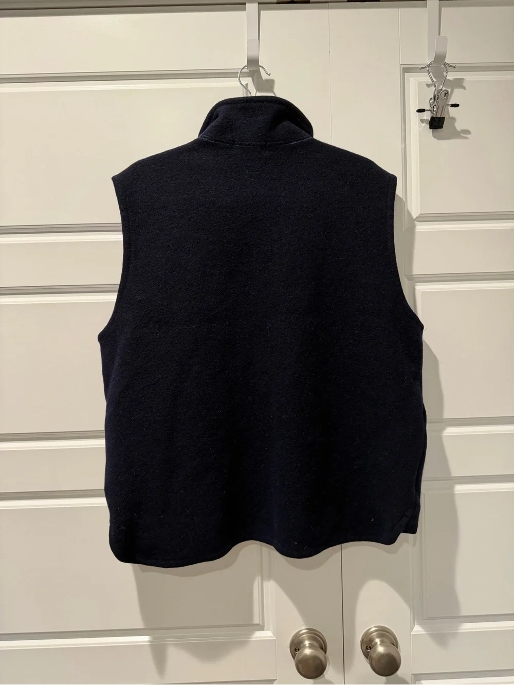 Norsewear Extreme Pure Wool Navy Blue Zip Ip Mens Vest Size X-large New Zealand